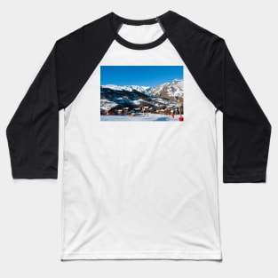 Saint Martin de Belleville 3 Valleys French Alps France Baseball T-Shirt